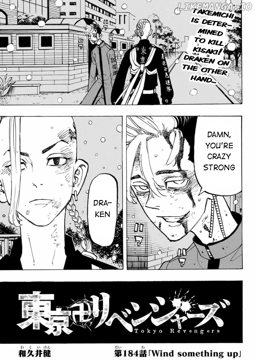 Tokyo Revengers, Chapter 184 image 01